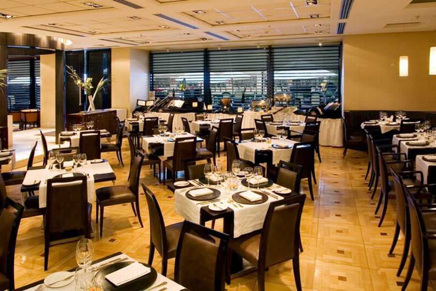Regal Pacific Puerto Madero Hotell Buenos Aires Exteriör bild The interior of the restaurant